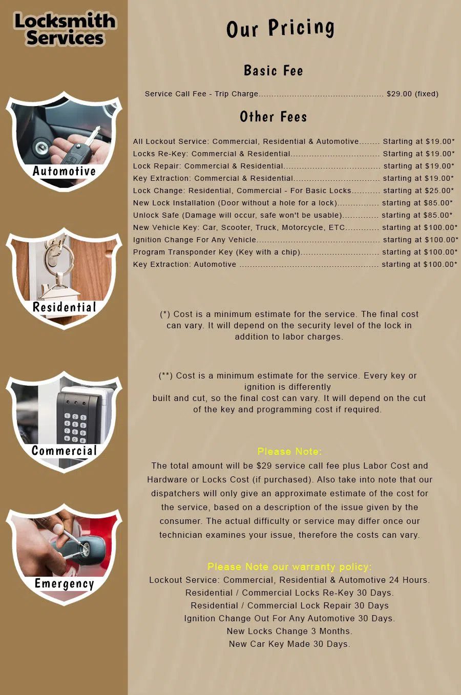 Elite Locksmith Services Detroit, MI 313-241-6898